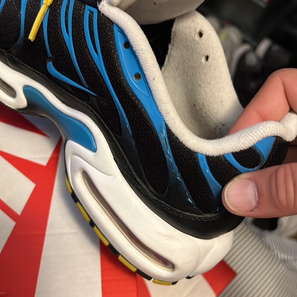 #Nike #AirMaxPlus #ElectricBlue #Size 10 #LikeNew #GreatCondition #NoBox - Picture 9 of 9